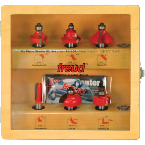 Starter Router Bit Set with 1/2" Shanks OSI Industrial Sales