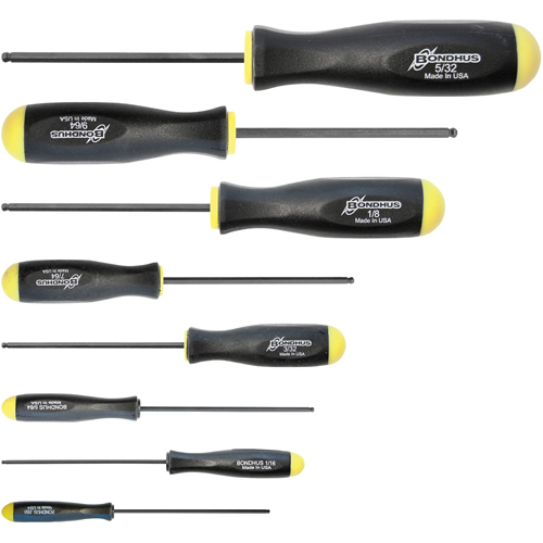 Jeux de tournevis ball driver - SAE, 8 mcx OSI Industrial Sales