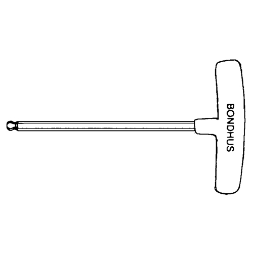 Individual Hex Keys - SAE, Ball End, 3/32" x 6" L, T Handle OSI Industrial Sales