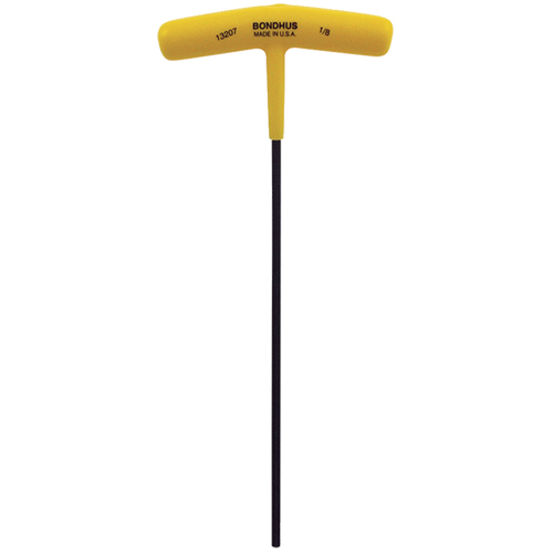Cl&eacute; hexagonale individuelle SAE, embout Sph&eacute;rique, 5/32" x 9,1" lo, Poign&eacute;e en T OSI Industrial Sales