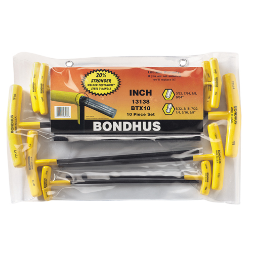Jeu de cl&eacute;s hexagonales Ball Driver, 10 mcx, Imp&eacute;rial OSI Industrial Sales