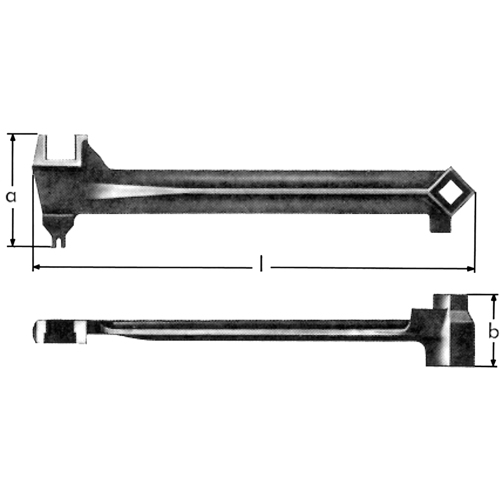 Bung Wrenches, 2-1/2", 15-1/15" Length OSI Industrial Sales