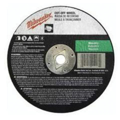 Reinforced Cut-Off Wheels, 7" x 1/8", 5/8" Arbor, Type 1, Silicon Carbide, 8730 RPM OSI Industrial Sales