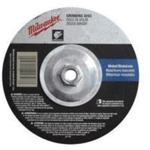 Grinding Wheel, 9" x 1/4", 5/8"-11 Arbor, Aluminum Oxide, Type 27 OSI Industrial Sales