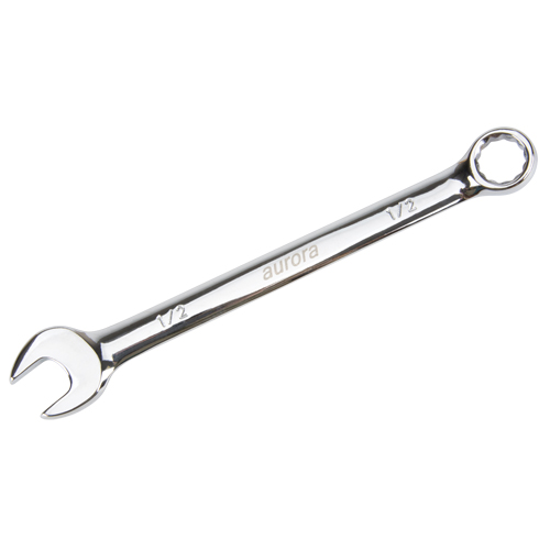 Cl&eacute; mixte, 12 pans, 1/2", Fini Chrome OSI Industrial Sales
