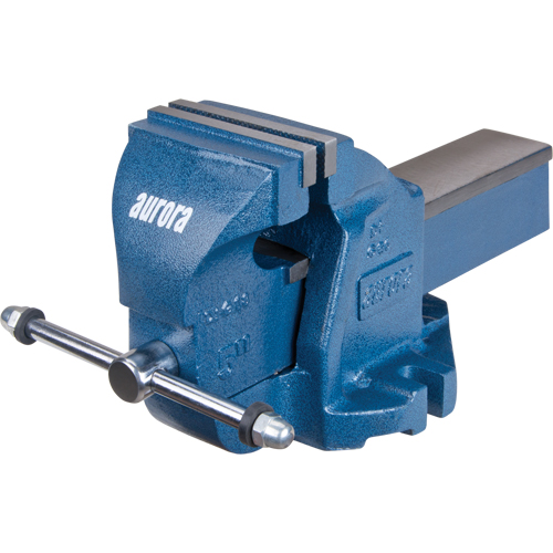 &eacute;tau d'&eacute;tabli robuste, Largeur des m&acirc;choires 5", Profondeur de la gorge 3-3/10" OSI Industrial Sales