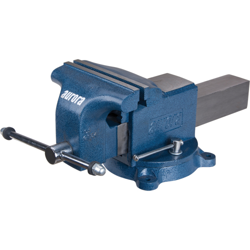 Heavy-Duty Bench Vise, 8" Jaw Width OSI Industrial Sales