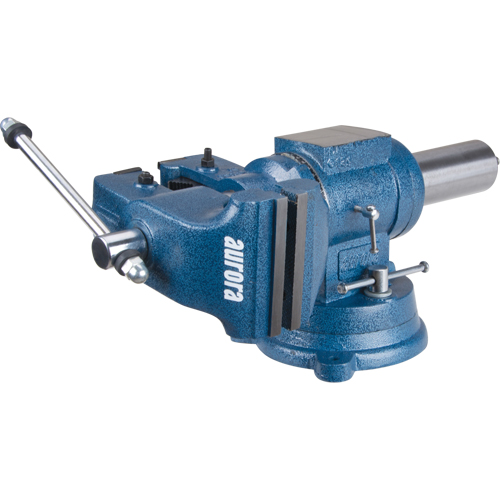 Multi-Purpose Bench Vise, 5" Jaw Width, 3-1/10" Throat Depth OSI Industrial Sales