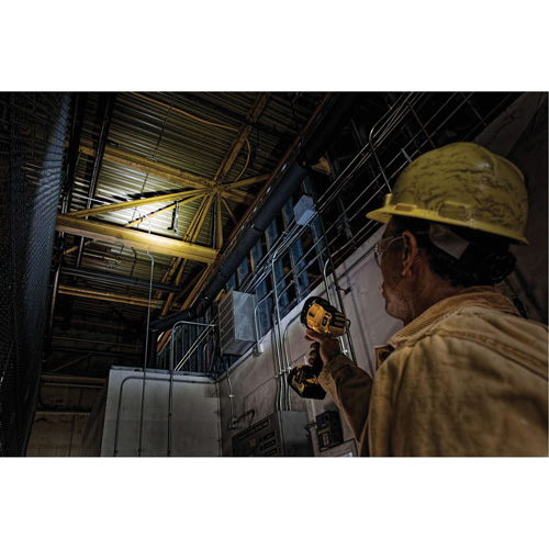 Projecteur &agrave; del pour chantier, DEL, 1000 Lumens, Piles Rechargeable OSI Industrial Sales