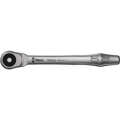 Rochet en m&eacute;tal Zyklop 1/4 &agrave; poussoir, Prise de 1/4", Poign&eacute;e Ordinaire OSI Industrial Sales