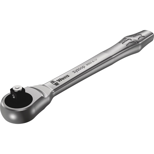 Rochet en m&eacute;tal Zyklop 1/4 &agrave; poussoir, Prise de 1/4", Poign&eacute;e Ordinaire OSI Industrial Sales