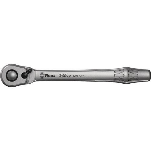 Rochet en m&eacute;tal Zyklop 1/4 m&eacute;trique a/interrupteur &agrave; levier, Prise de 1/4", Poign&eacute;e Ordinaire OSI Industrial Sales