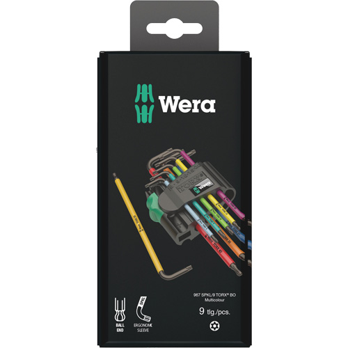 Jeu de cl&eacute;s en L, 9 mcx, Torx OSI Industrial Sales