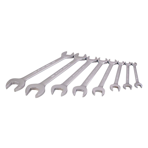 Wrench Set, Open-Ended, 8 Pieces, Metric OSI Industrial Sales