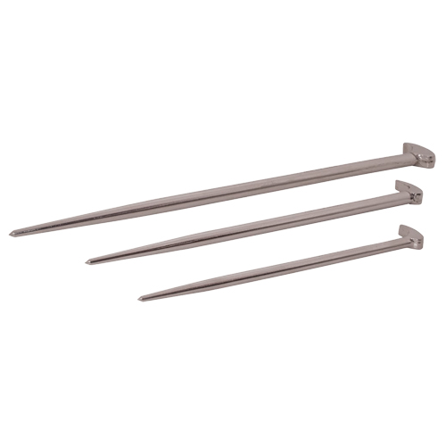 Rolling Head Pry Bar Set, 3 Pcs. OSI Industrial Sales