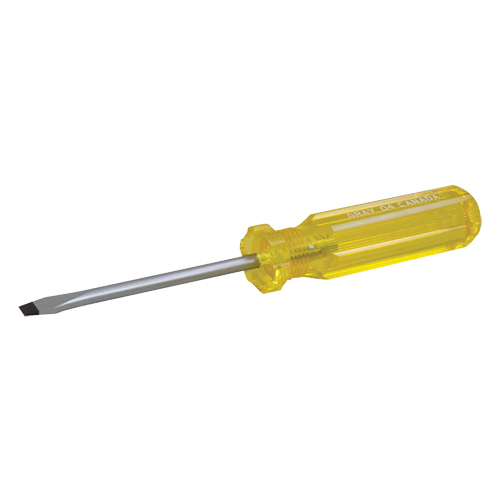 Tournevis &agrave; fente, 3/8", 12-1/2" lo, Prise Plastique OSI Industrial Sales