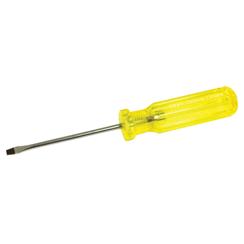 Tournevis &agrave; fente, 3/16", 8-1/4" lo, Prise Plastique OSI Industrial Sales