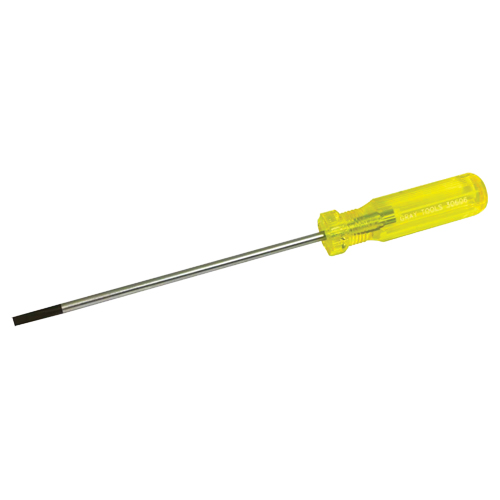 Tournevis &agrave; fente d'&eacute;lectricien, Tige de 3/16", Ronde, 9-1/2" lo, Prise en Plastique OSI Industrial Sales