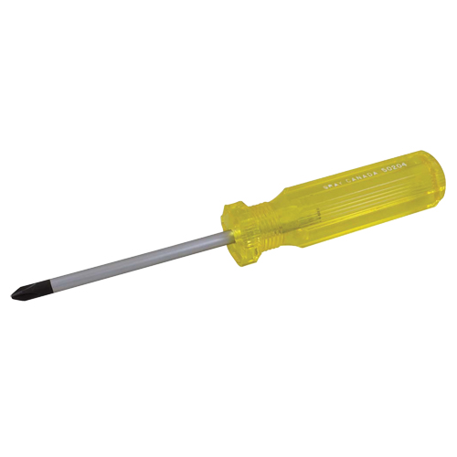 Phillips Screwdriver, #0, 5-5/16" L, Plastic Handle OSI Industrial Sales