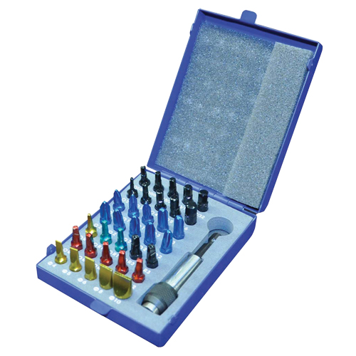 Color Insert Bit Set In Metal Case OSI Industrial Sales