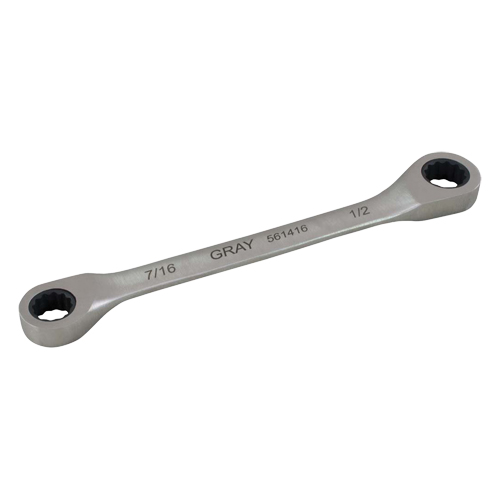 Cl&eacute; &agrave; cliquet polygonale double pour engrenage, 12 pans, 5/16" x 3/8", Fini Ordinaire OSI Industrial Sales