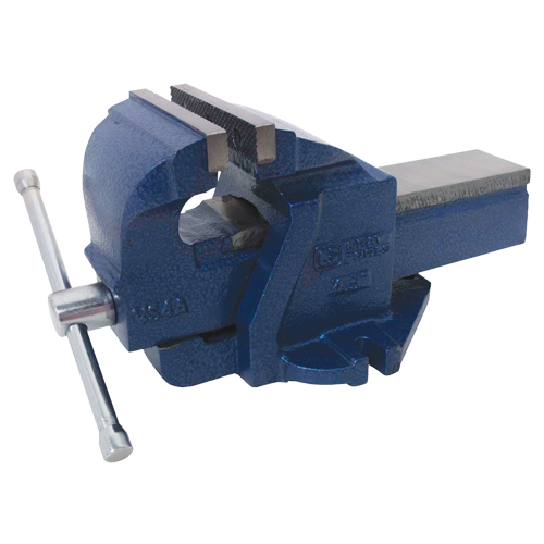 Ductile Iron Mechanics Bench Vise, 4-1/2" Jaw Width, 2-3/5" Throat Depth OSI Industrial Sales