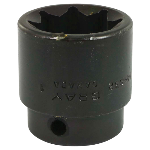 Socket, Impact, 1", 1/2" Drive, 8 Points OSI Industrial Sales
