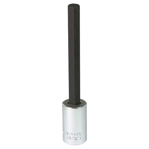 Extra Long Bit  Socket, 8 mm x 4" L, 3/8" Drive OSI Industrial Sales