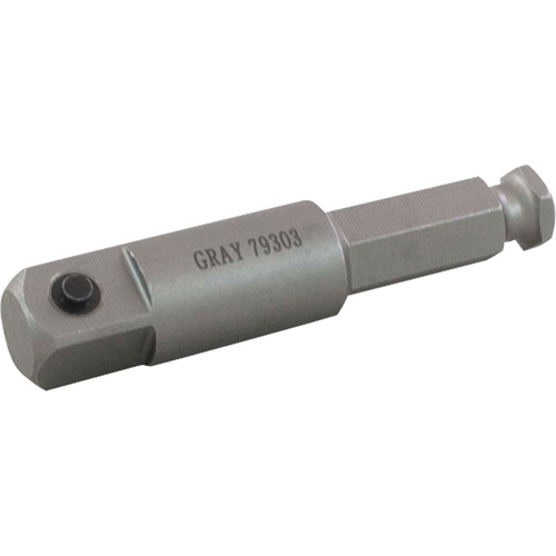 Male Hex Extension, 1/2" Drive, 3" L OSI Industrial Sales