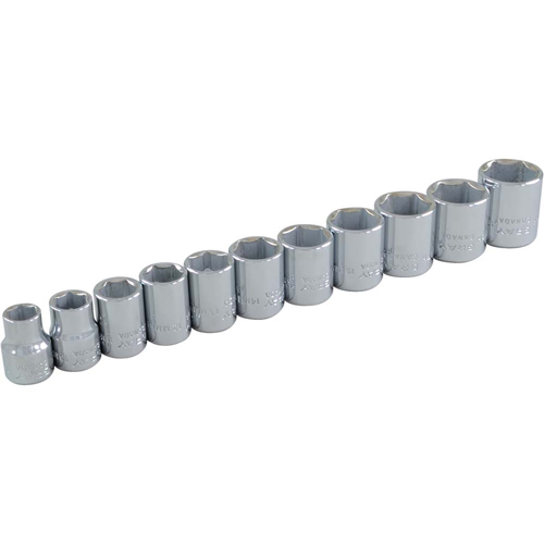 Jeu de douilles, 11 Mcx, Prise de 3/8" OSI Industrial Sales