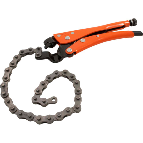Locking Chain Clamp Pliers, 10" Length, Omnium Grip OSI Industrial Sales