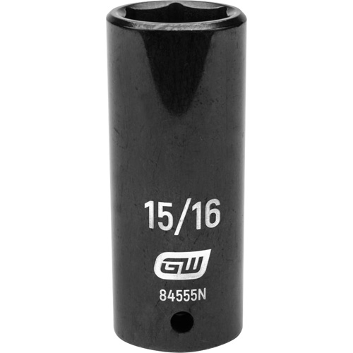 Socket, Impact, 15/16", 1/2" Drive, 6 Points, Deep OSI Industrial Sales
