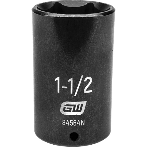 Socket, Impact, 1-1/2", 1/2" Drive, 6 Points, Deep OSI Industrial Sales