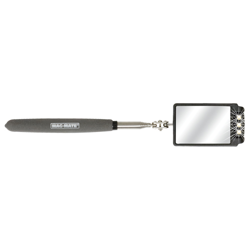 Miroir d'inspection, Rectangulaire, 2-3/4" lo x 1-7/8" la, T&eacute;lescopique OSI Industrial Sales