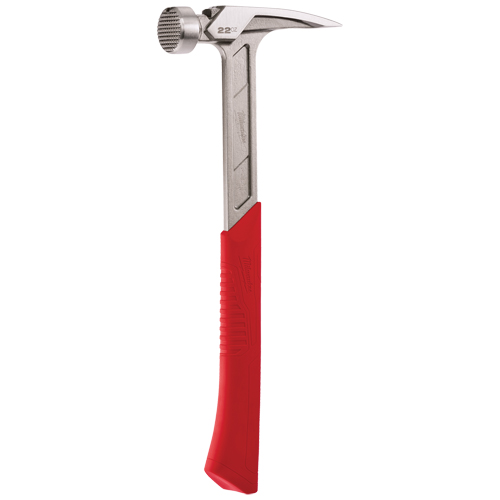 Marteau de charpente &agrave; face usin&eacute;e, 22 oz, Prise en Acier plein, 15" lo OSI Industrial Sales