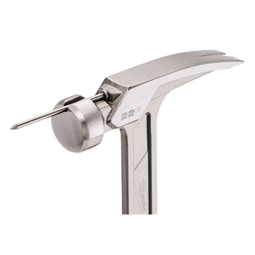 Smooth Face Framing Hammer, 22 oz., Solid Steel Handle, 15" L OSI Industrial Sales