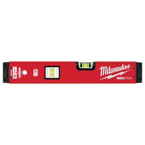 Niveau Redstick, Boîte, 1,33' lo, Acier, 2, Magn&eacute;tique OSI Industrial Sales