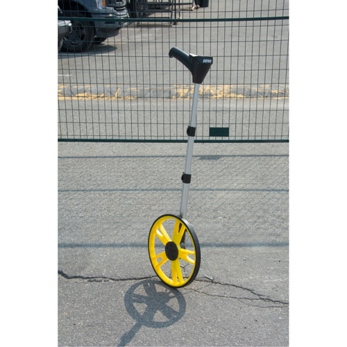 Digital Distance Measuring Wheel, 12.5"/31.8 cm, 99999.9 m Range, Feet/Metres OSI Industrial Sales