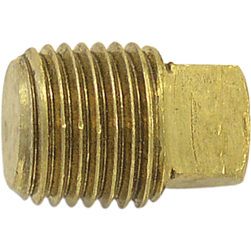 Pipe Plugs (Square Head), 1/8" Dia., Brass OSI Industrial Sales
