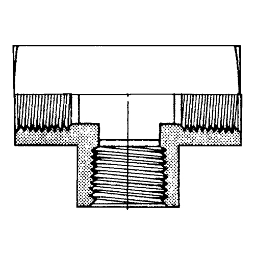 Raccord En T&eacute; Femelle, Laiton, 1/8" OSI Industrial Sales