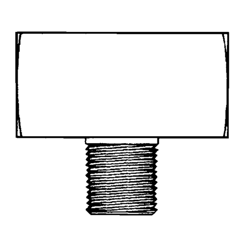 Jonction En T&eacute; M&acirc;le, Laiton, 1/8" OSI Industrial Sales