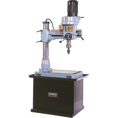Perceuse-Fraiseuse Radiale, 1/2" Mandrin, 5 Vitesse(s), 21-5/8" la X 19-5/8" lo, #3 Morse OSI Industrial Sales