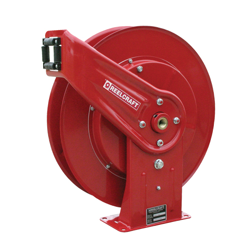 General Hose Reel, Single Hose, 7" W x 19-3/4" D x 20-1/4" H OSI Industrial Sales