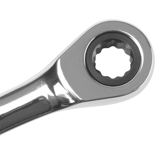 Cl&eacute; mixte &agrave; cliquet m&eacute;trique, 12 pans, 8 mm, Fini Chrome OSI Industrial Sales