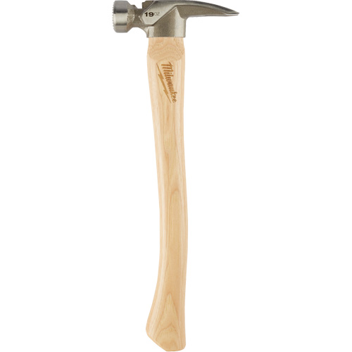 Milled Face Framing Hammer, 19 oz., Wood Handle, 16" L OSI Industrial Sales