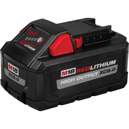 Bloc-pile M18 Redlithium High Output XC8.0, Lithium-ion, 18 V, 8,0 Ah OSI Industrial Sales