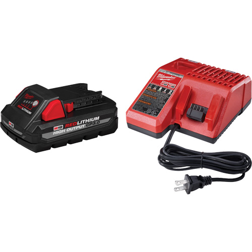 Ensemble de charge de blocs-pile M18 Redlithium High Output CP3.0, 18 V, Lithium-ion OSI Industrial Sales