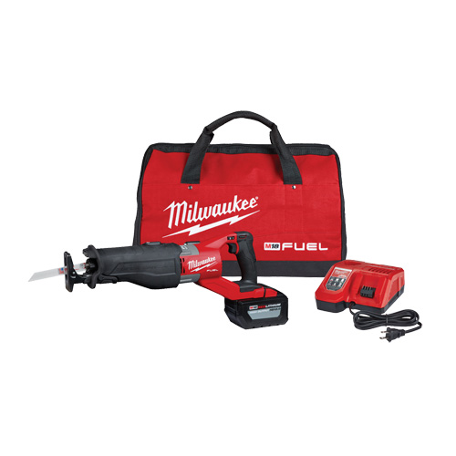 Ensemble de scie alternative M18 Fuel Super Sawzall, 18 V, Lithium-ion Bloc-pile, 0-3000 coups/min OSI Industrial Sales