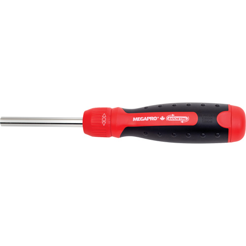 Tournevis &agrave; cliquet inviolable, 8-1/2" lo, Prise Coussin&eacute;e OSI Industrial Sales