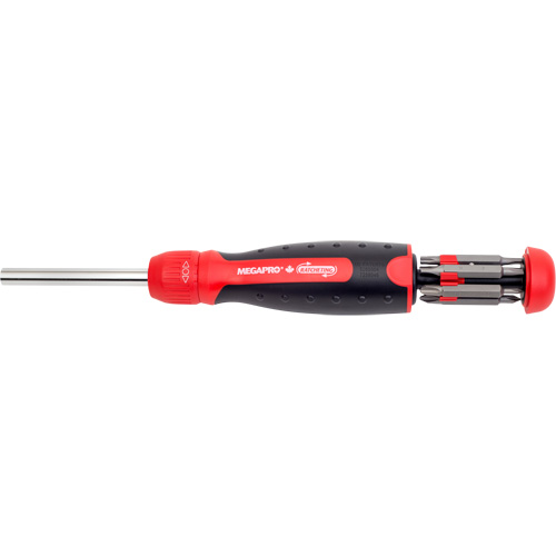 Tournevis &agrave; cliquet inviolable, 8-1/2" lo, Prise Coussin&eacute;e OSI Industrial Sales